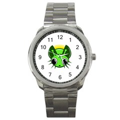 Transparent Firefly Sport Metal Watch