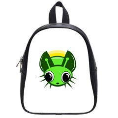 Transparent Firefly School Bags (small)  by Valentinaart