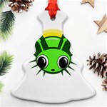 Transparent firefly Christmas Tree Ornament (2 Sides) Front