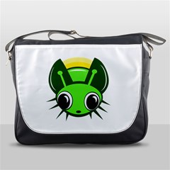 Transparent Firefly Messenger Bags by Valentinaart