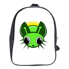 Transparent Firefly School Bags (xl)  by Valentinaart