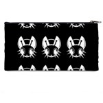 White and black fireflies  Pencil Cases Back