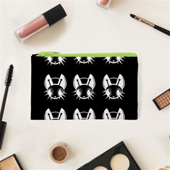 White And Black Fireflies  Cosmetic Bag (xs)