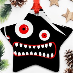 Crazy Monster Ornament (star) 