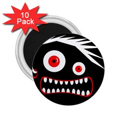 Crazy Monster 2 25  Magnets (10 Pack) 