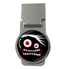 Crazy Monster Money Clips (round)  by Valentinaart