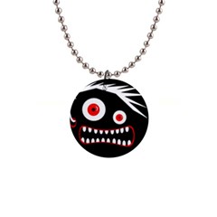 Crazy Monster Button Necklaces