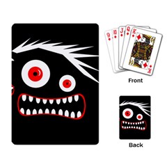 Crazy Monster Playing Card