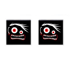 Crazy Monster Cufflinks (square)