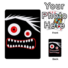 Crazy Monster Multi-purpose Cards (rectangle) 