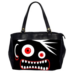 Crazy Monster Office Handbags (2 Sides) 