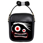 Crazy monster Girls Sling Bags Front