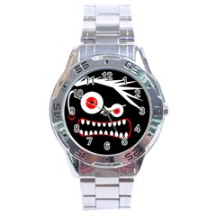 Crazy Monster Stainless Steel Analogue Watch