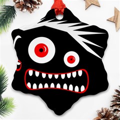 Crazy Monster Ornament (snowflake) 