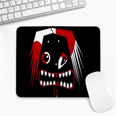 Zombie Face Large Mousepads