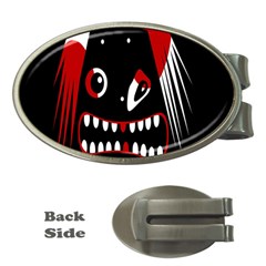 Zombie Face Money Clips (oval) 