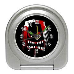 Zombie Face Travel Alarm Clocks