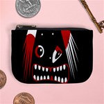 Zombie face Mini Coin Purses Front