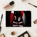 Zombie face Cosmetic Bag (Medium)  Back