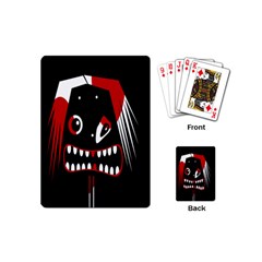 Zombie Face Playing Cards (mini) 