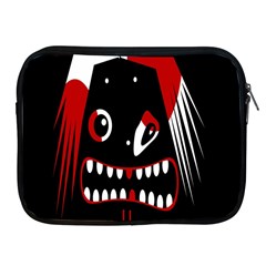 Zombie Face Apple Ipad 2/3/4 Zipper Cases by Valentinaart