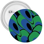 Peacock pattern 3  Buttons Front