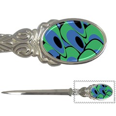 Peacock Pattern Letter Openers by Valentinaart