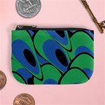 Peacock pattern Mini Coin Purses Front