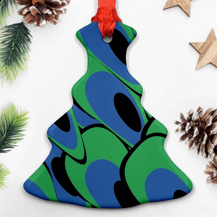 Peacock pattern Ornament (Christmas Tree)