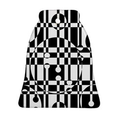 Black and white pattern Ornament (Bell) 