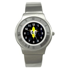 Yellow Fish Stainless Steel Watch