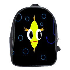 Yellow Fish School Bags(large) 