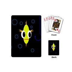 Yellow Fish Playing Cards (mini) 