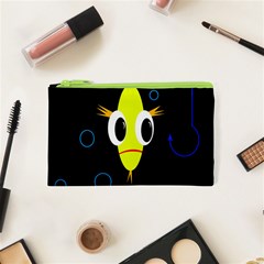 Yellow Fish Cosmetic Bag (xs)