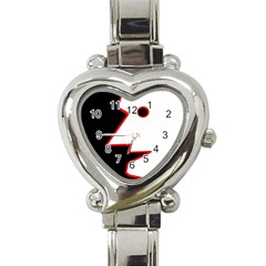 Man Heart Italian Charm Watch by Valentinaart