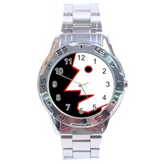 Man Stainless Steel Analogue Watch by Valentinaart