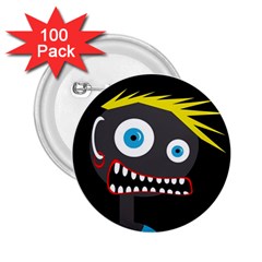 Crazy Man 2 25  Buttons (100 Pack)  by Valentinaart