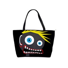 Crazy Man Shoulder Handbags by Valentinaart