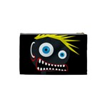 Crazy man Cosmetic Bag (Small)  Back