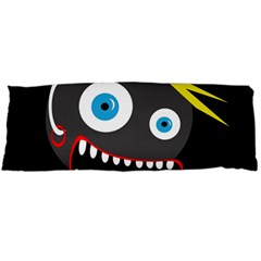 Crazy Man Body Pillow Case (dakimakura) by Valentinaart