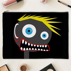 Crazy Man Cosmetic Bag (xxxl)  by Valentinaart