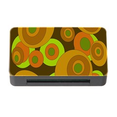 Brown Pattern Memory Card Reader With Cf by Valentinaart