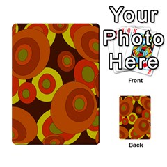 Orange Pattern Multi-purpose Cards (rectangle) 