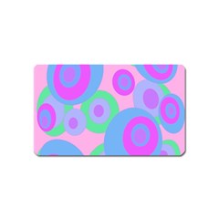 Pink Pattern Magnet (name Card) by Valentinaart