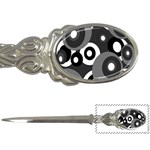 Gray pattern Letter Openers Front