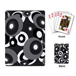 Gray pattern Playing Card Back