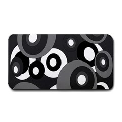 Gray Pattern Medium Bar Mats by Valentinaart