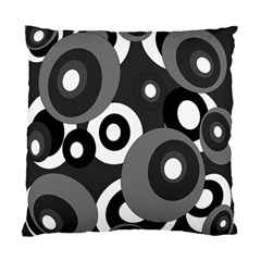 Gray Pattern Standard Cushion Case (one Side) by Valentinaart