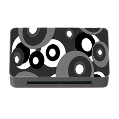 Gray Pattern Memory Card Reader With Cf by Valentinaart