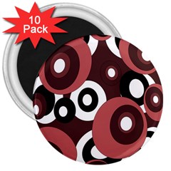 Decorative Pattern 3  Magnets (10 Pack)  by Valentinaart